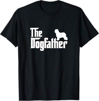 Old English Sheepdog The DogFather T-Shirt for Men Women