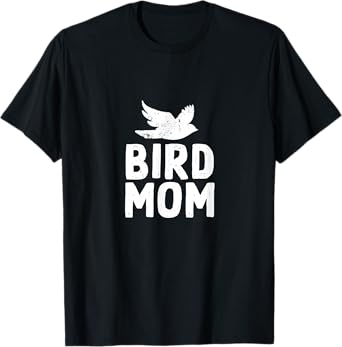 Bird Mom Design for Companion Bird Pet Owners T-Shirt