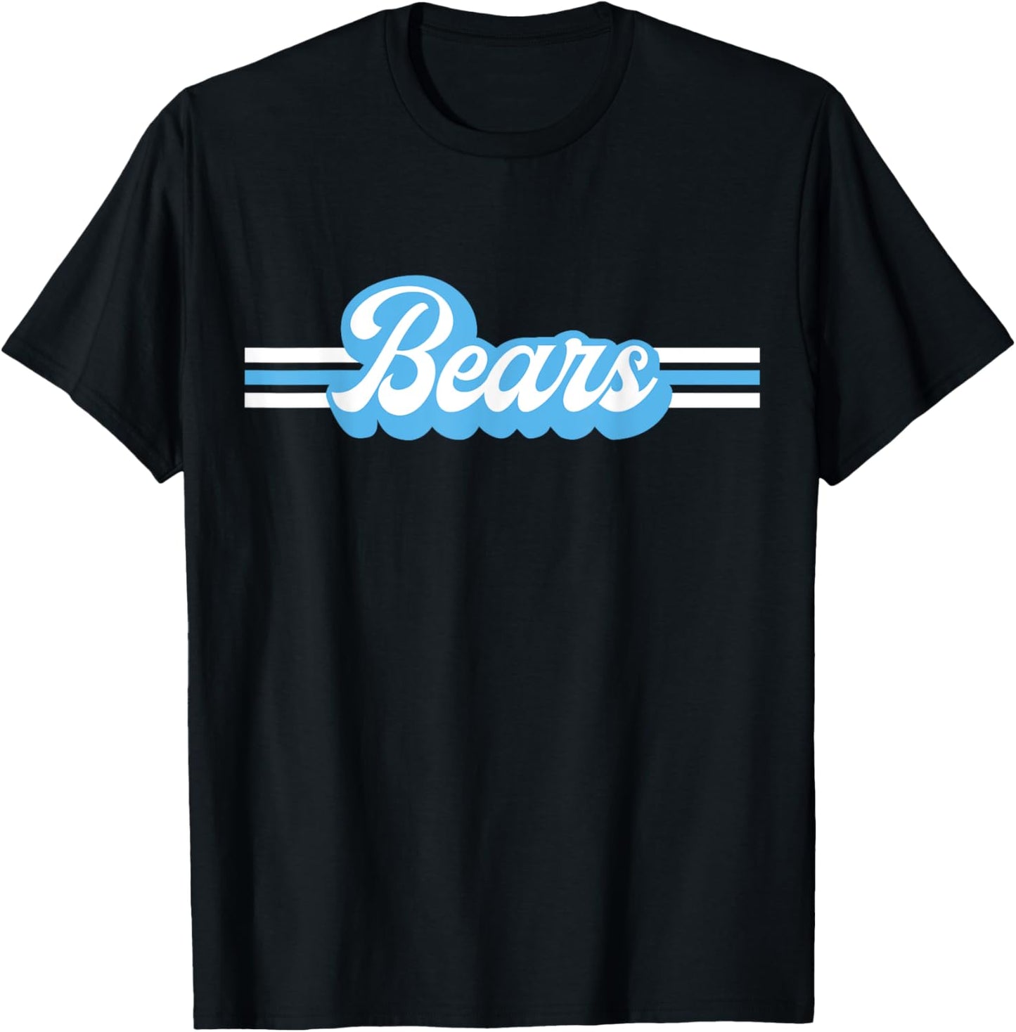Retro Bears Mascot, Unisex School Spirit, Bear Sports T-Shirt