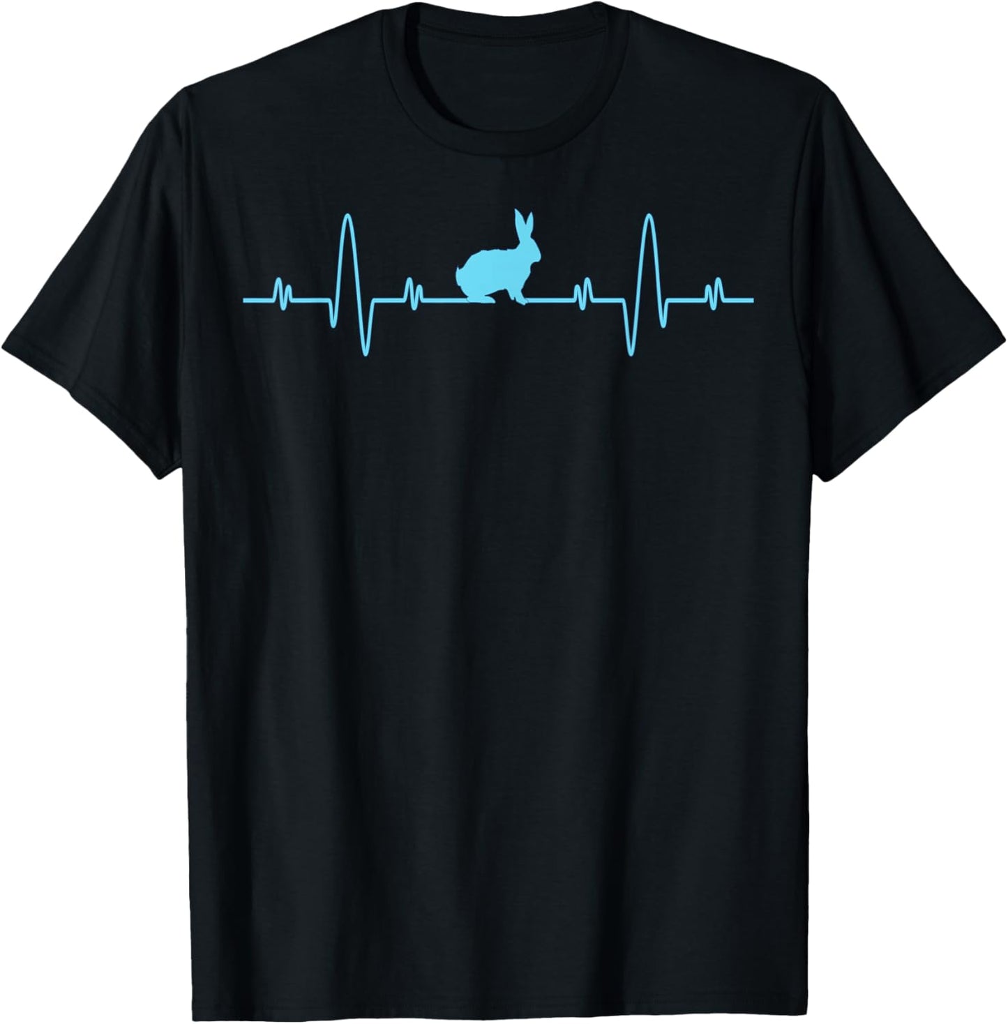 Cute Bunny Heartbeat Shirt - Bunny Lovers Cool Gifts Rabbit T-Shirt