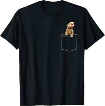 Bearded Dragon Shirt Youth Bearded Dragon Pocket T-Shirt