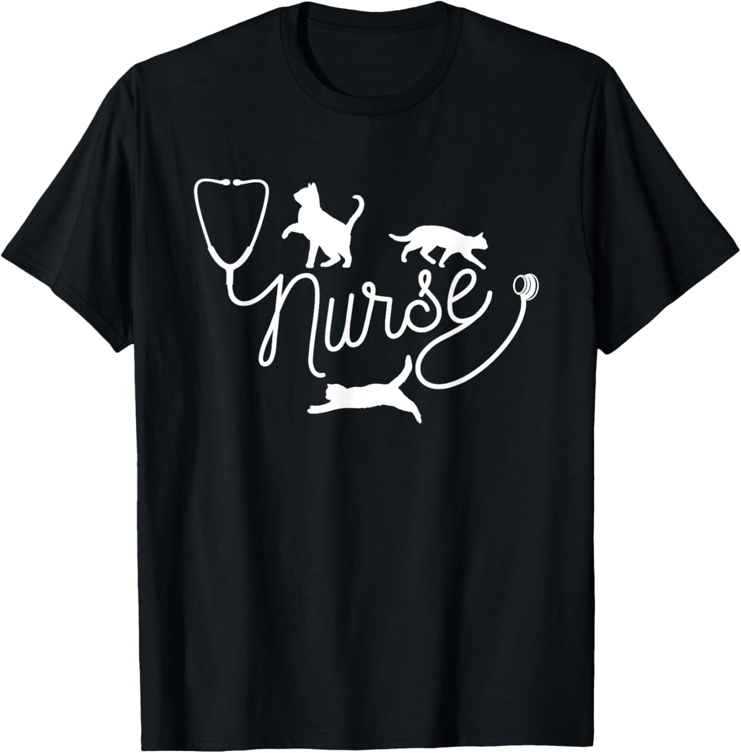 Nurse Cat Mom - RN Nurse and Cat Lovers T-Shirt