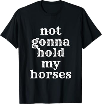 Redds Threads Unisex Cowboy T-Shirt - Black, Small