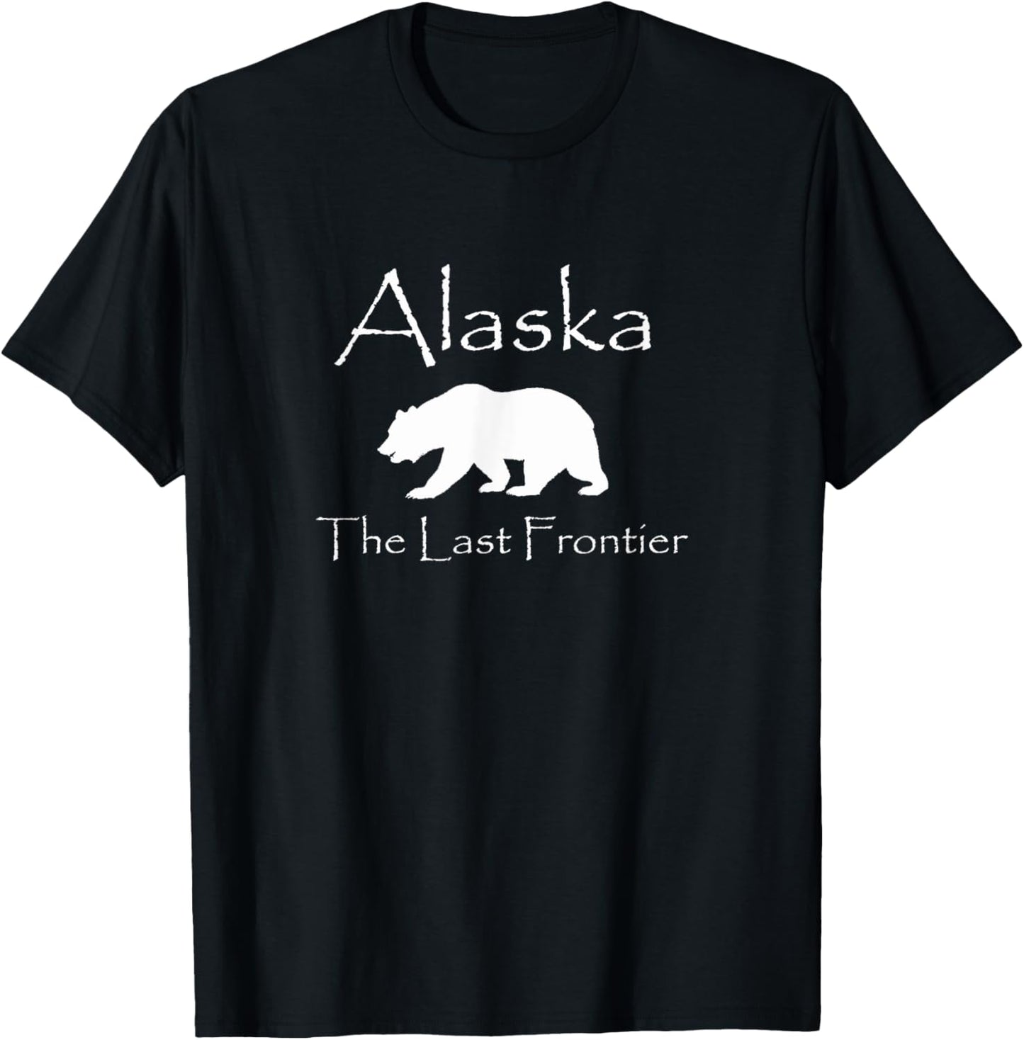 Alaskan Souvenir Bears Alaska Last Frontier Grizzly Bear T-Shirt