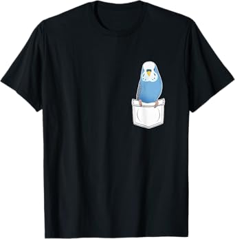 Pet Budgie Pocket Bird Budgerigar Gift Men Women Kids T-Shirt