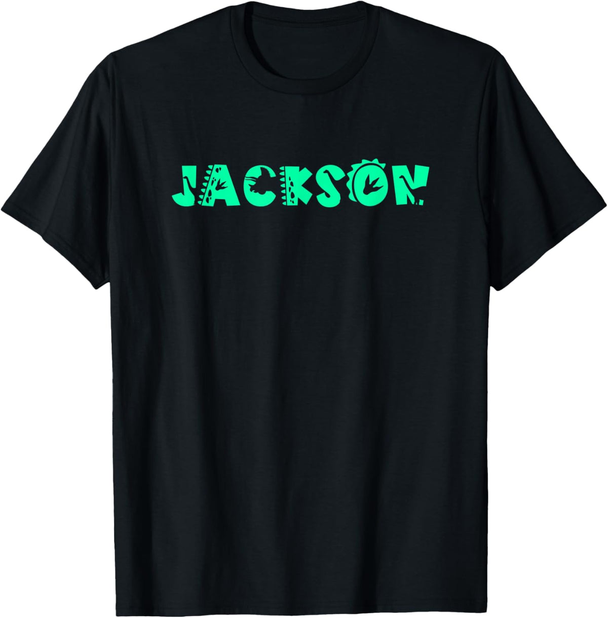Jackson Personalized Boys Dinosaur T Rex Cute Custom T-Shirt