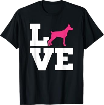 Doberman Love T-Shirt