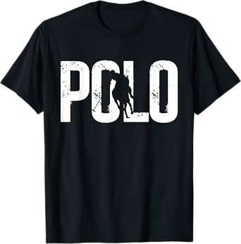Polo Players Horseback Riding Horse Equestrian Sports T-Shirt