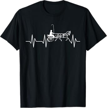 Fine Harness Horse Pleasure Driving Lifestyle T-Shirt