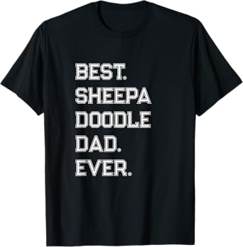 Sheepadoodle Dad T-Shirt