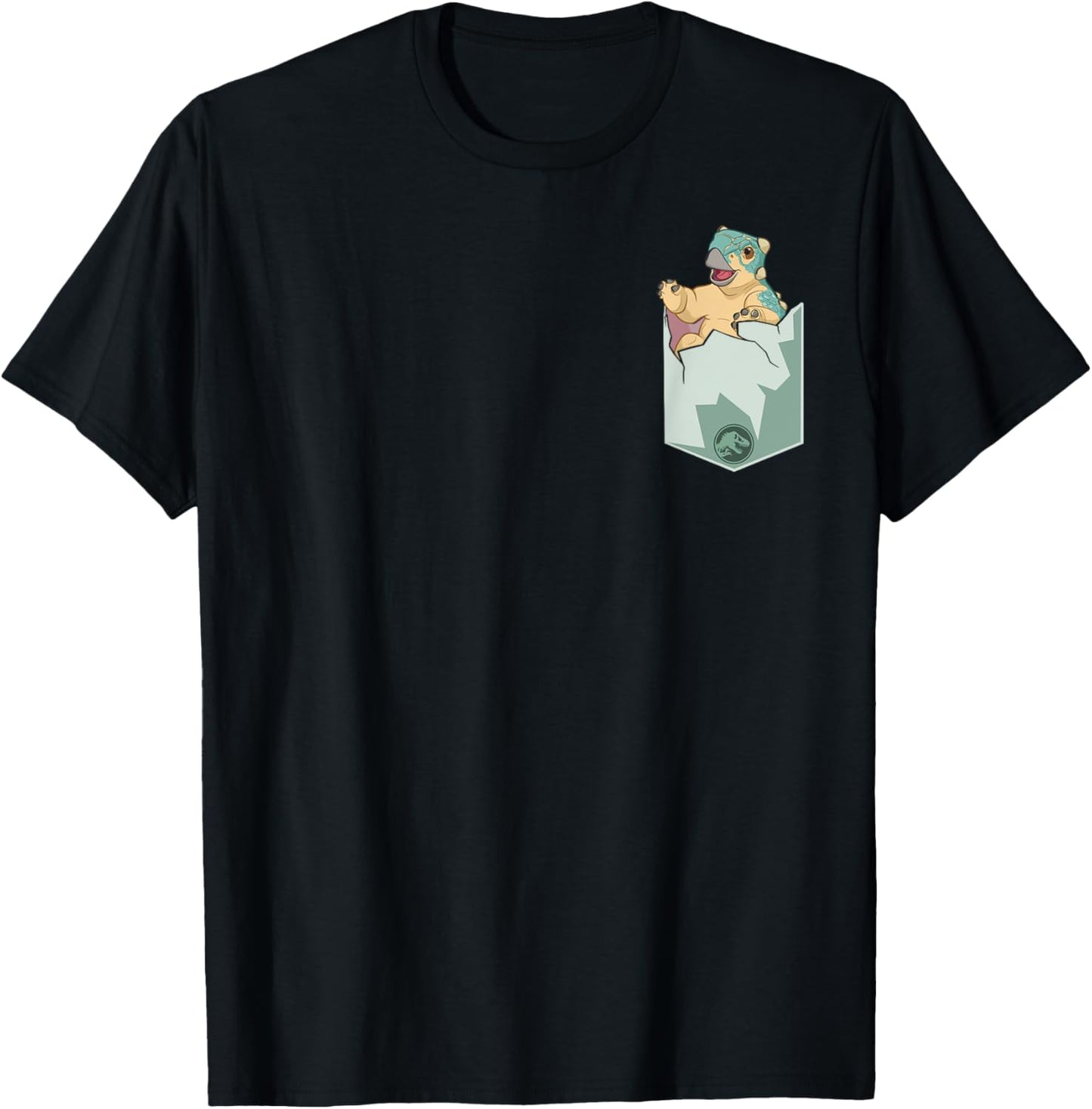 Camp Cretaceous Bumpy Faux Pocket T-Shirt
