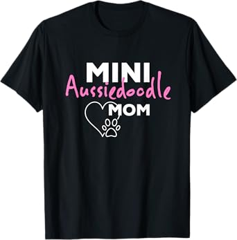 Mini Aussiedoodle Mom T-Shirt