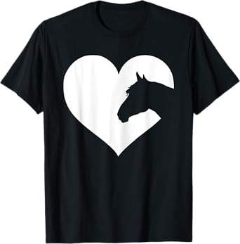 Horse lover T-Shirt gift for girls & women who love horses T-Shirt