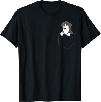 Bernedoodle In The Pocket Cute Bernedoodle T-Shirt