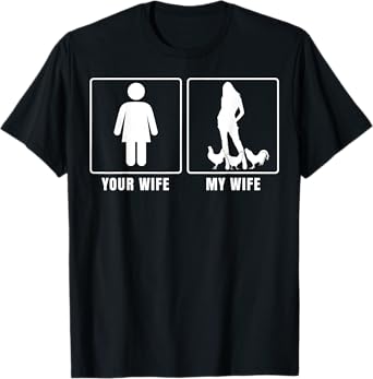 Your Wife My Wife Farmer Tshirt | Farm Life Husband gift T-Shirt
