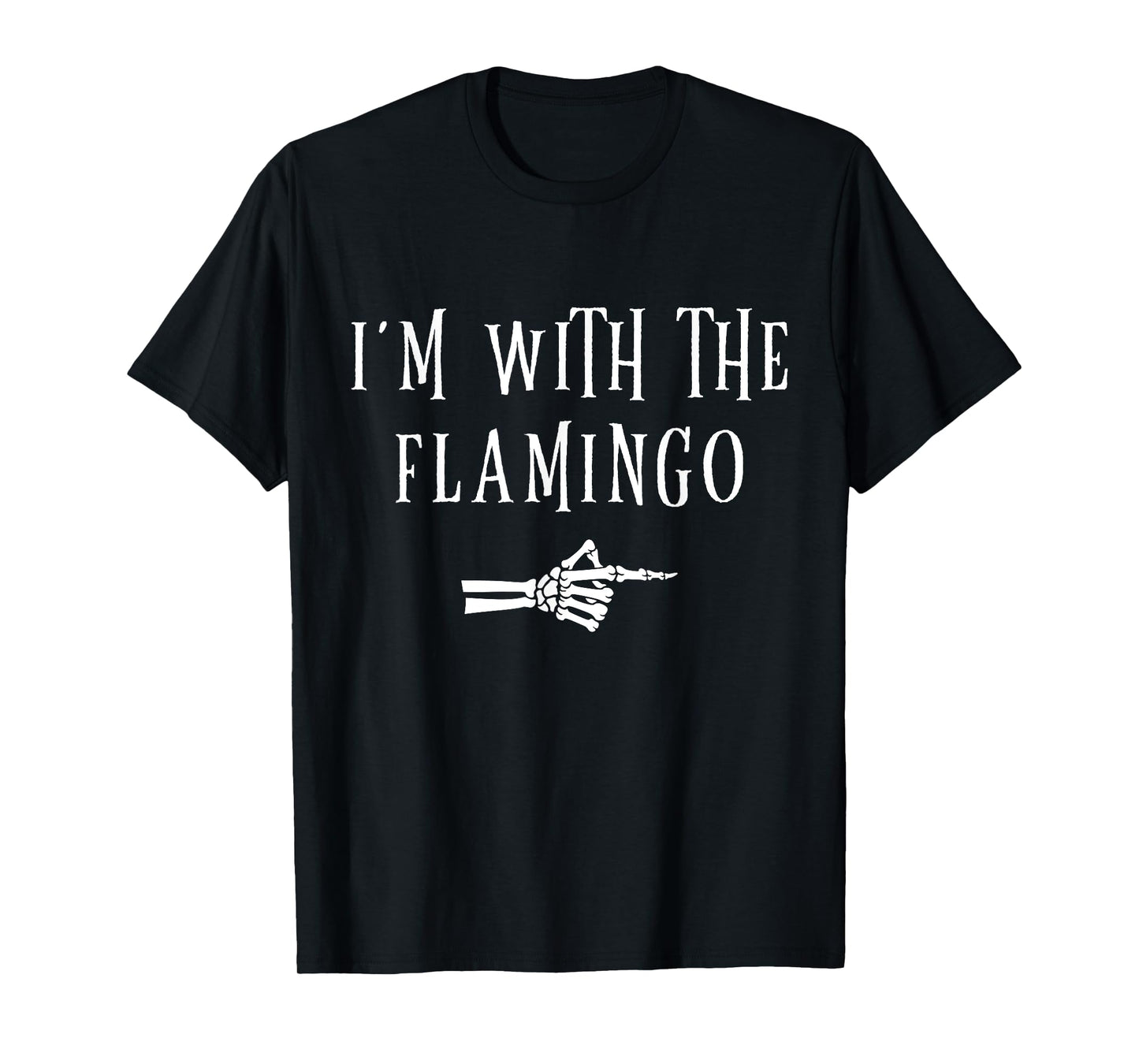 I'm With Flamingo Halloween Costume Party Matching Flamingo T-Shirt