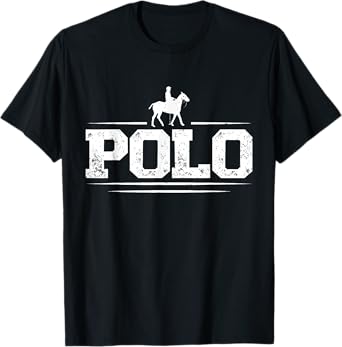Polo Players Horseback Riding Horse Equestrian Sports T-Shirt