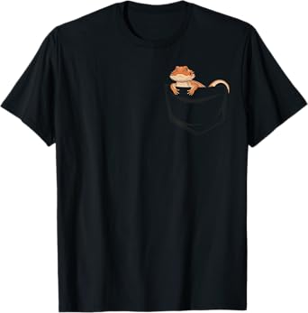 Bearded Dragon In The Pocket Pogona Reptile Youth T-Shirt
