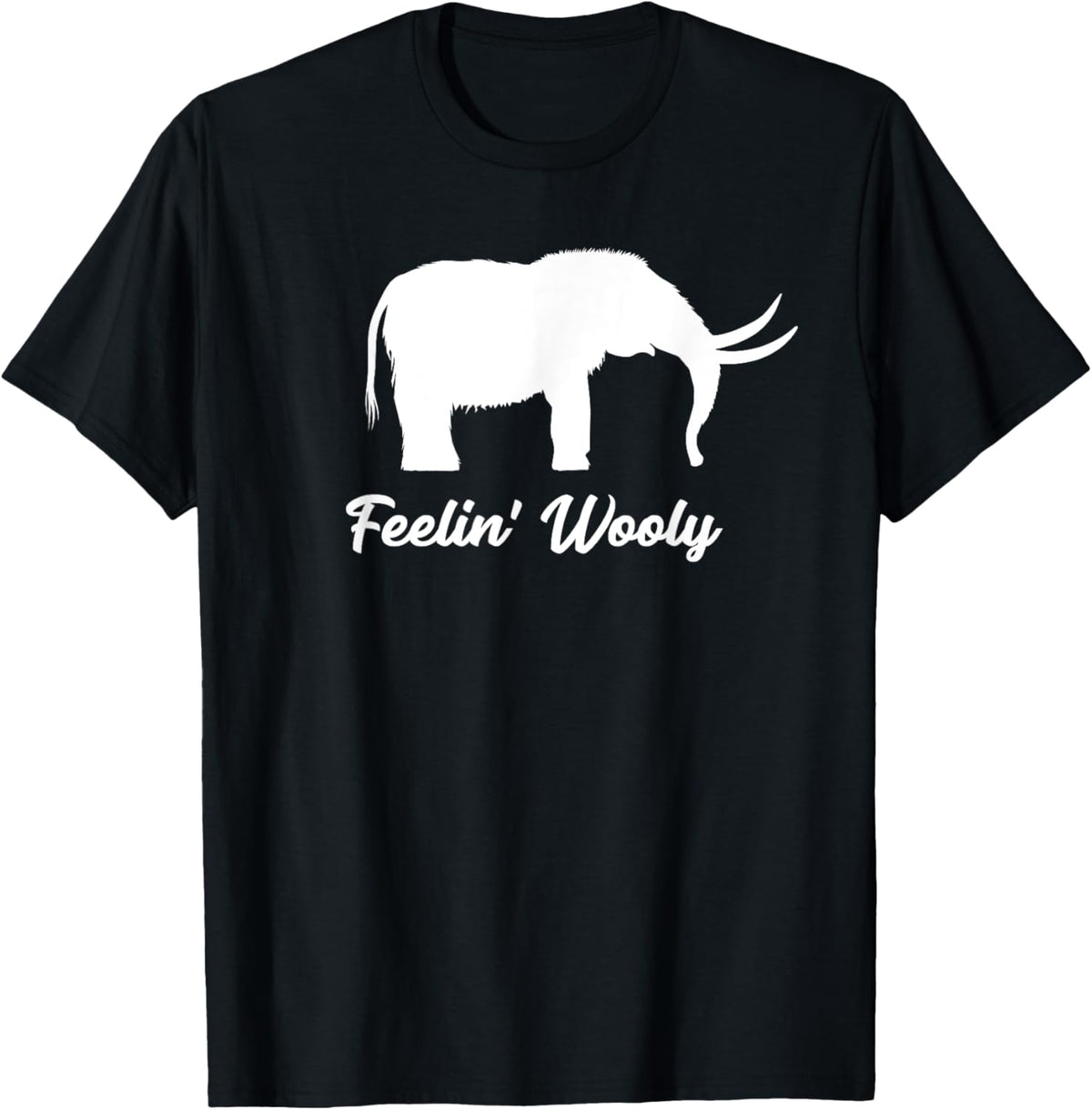 Funny Wooly Mammoth T-Shirt Novelty Graphic Design T Shirt