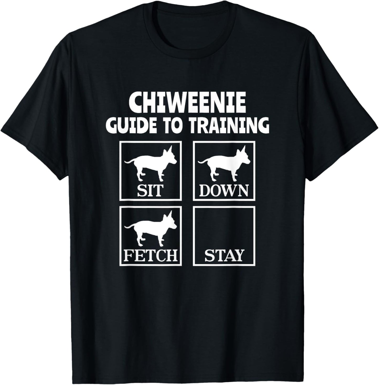 Chiweenie Guide To Training Chiweenie Mom Dad Dog Lover T-Shirt