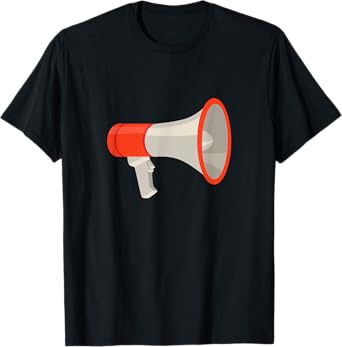 Megaphone Bullhorn T-Shirt