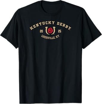 Kentucky Derby 2025 Logo Officially Licensed T-Shirt