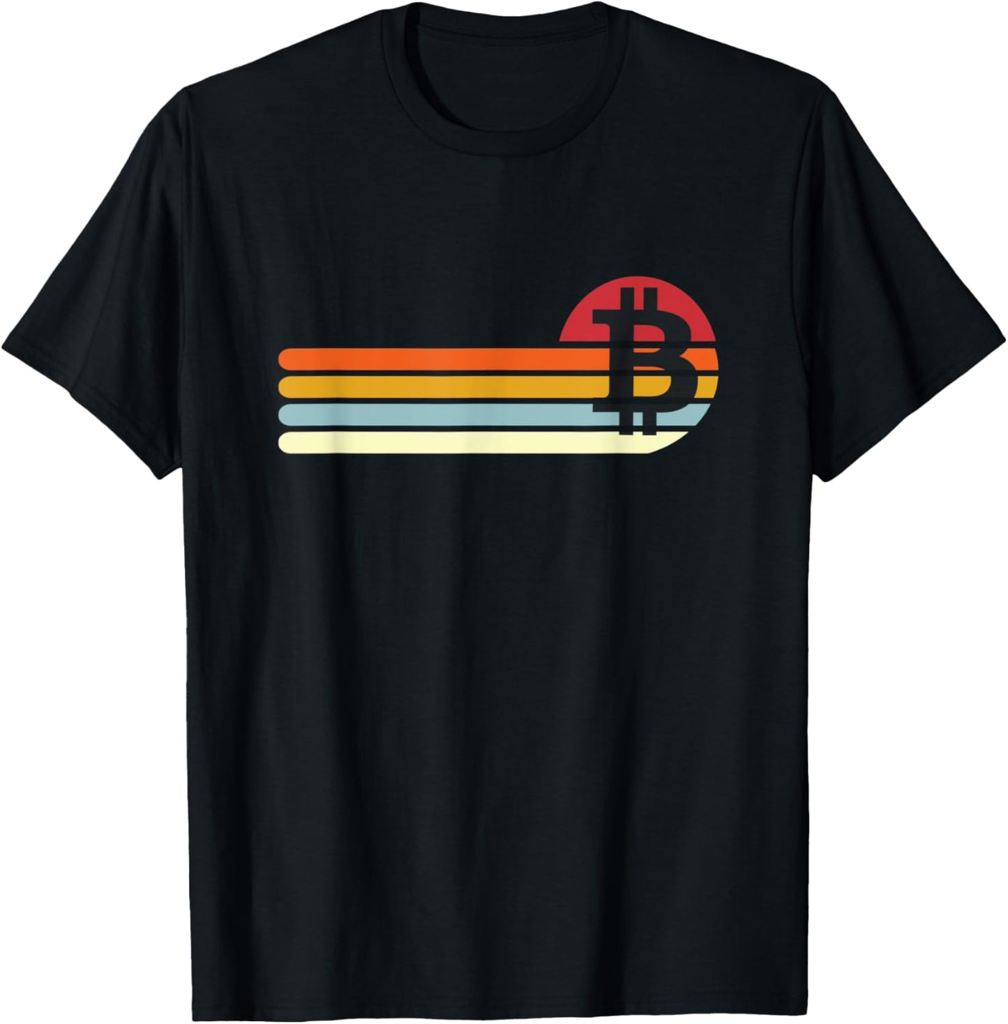 Vintage Retro Bitcoin T-Shirt