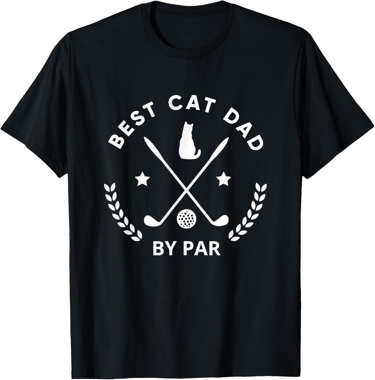 Best Cat Dad Fathers Day T Shirt Gifts for Dad Cat Lovers T-Shirt
