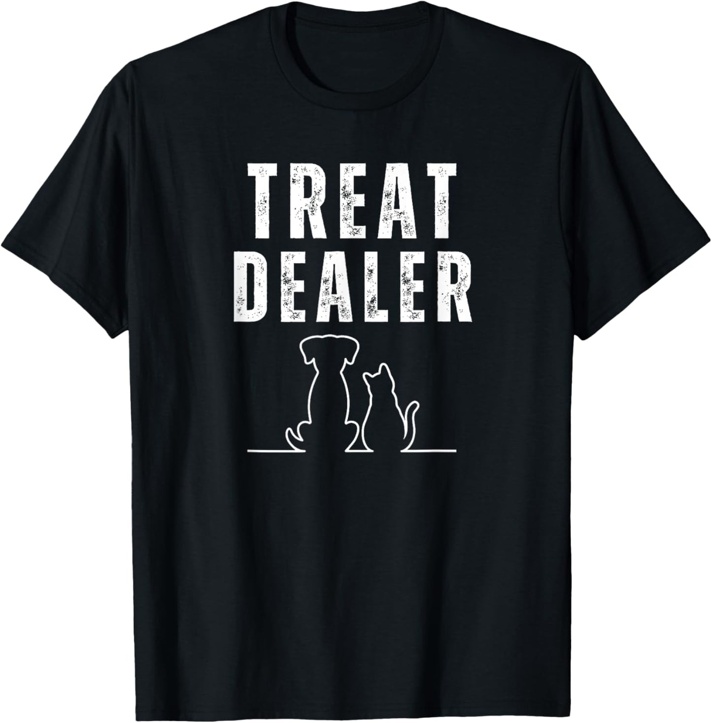 Funny Humor Dog Treat Dealer Dog Owner Dog Treats Dog Lover T-Shirt