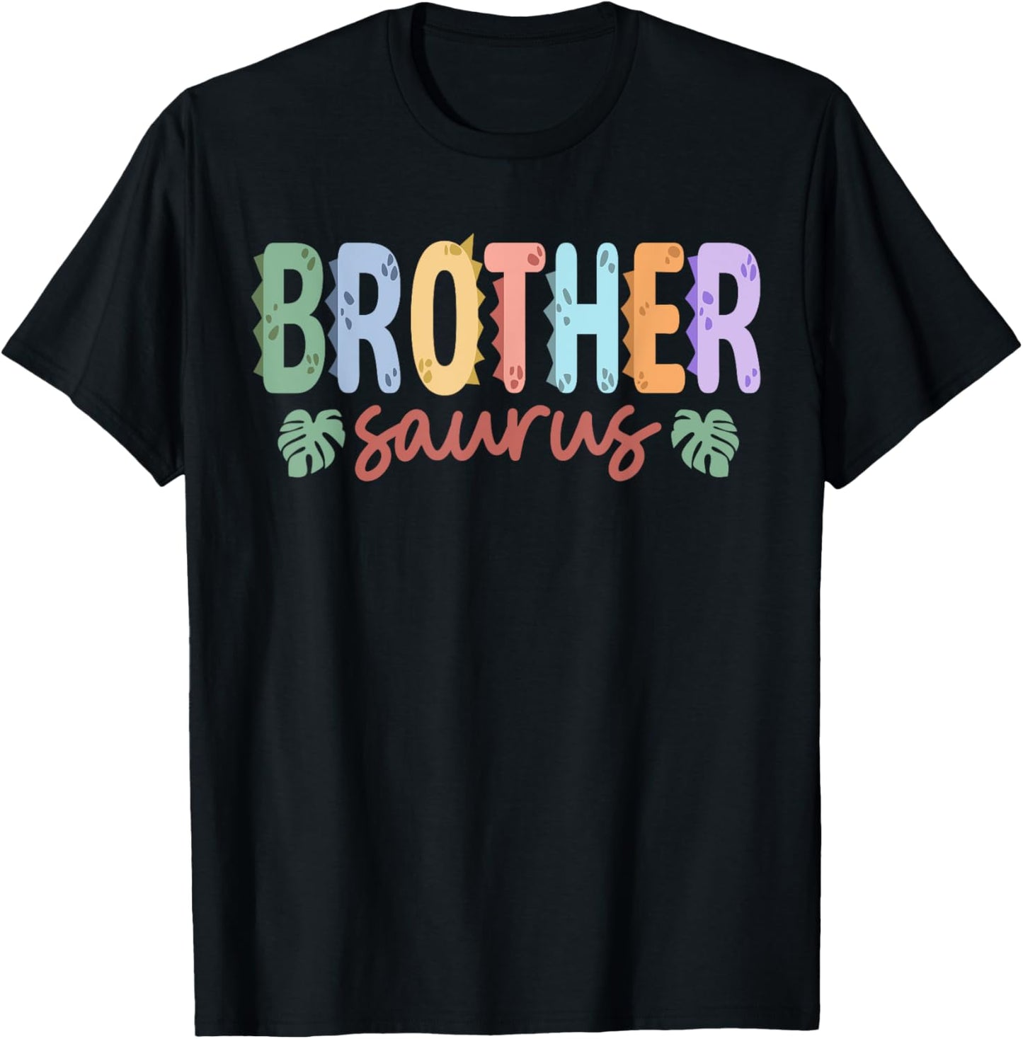 Brother Saurus Dinosaur Birthday Family Matching T-Shirt