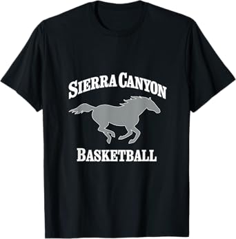 Sierra Canyon Basketball with Horse T-Shirt