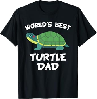 World's Best Turtle Dad Turtle Owner T-Shirt T-Shirt