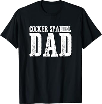 Cocker Spaniel Dad T-Shirt