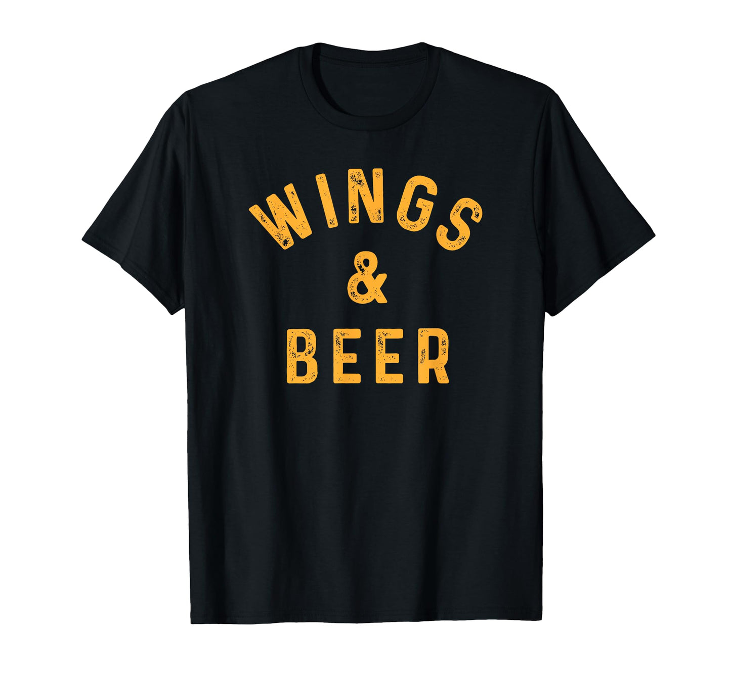 Wings & Beer Funny Buffalo Chicken Lover Beer Drinker T-Shirt