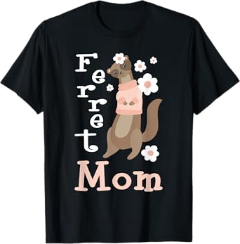 Ferret Mom - Zoo Animal Ferret Lover T-Shirt
