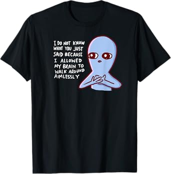 Threadless Nathan W. Pyle Aimlessly Graphic T-Shirt