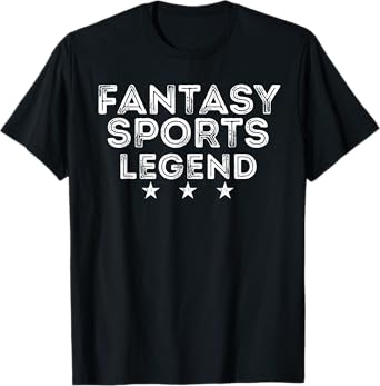 Fantasy Sports Legend Vintage Gift T-Shirt