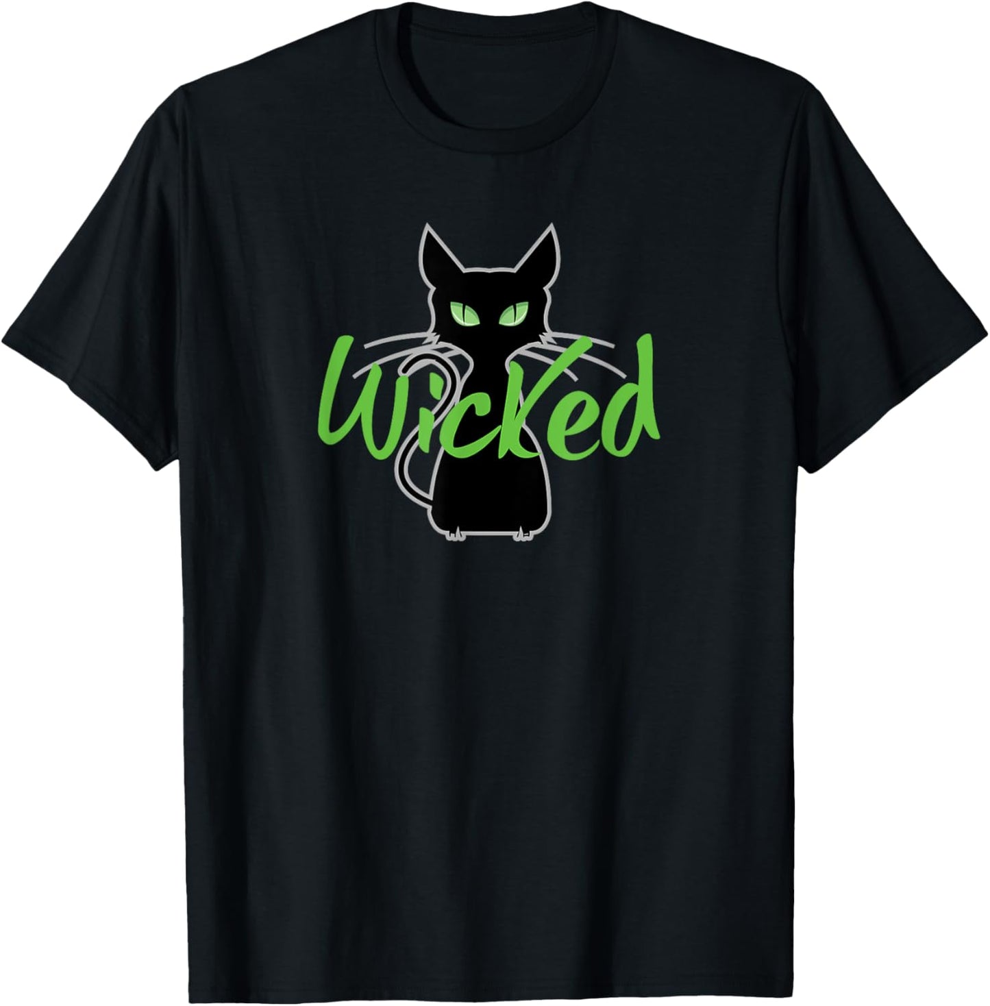 Cat Lovers Black Cat Wicked T-Shirt
