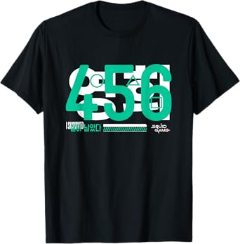 Squid Game 2 Player 456 I Survived Logo T-Shirt