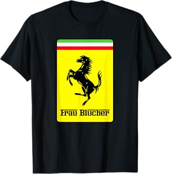 Frau Blucher - Prancing Horse - Frankenstein Junior T-Shirt