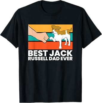 Best Jack Russel Dad Ever Pet Jack Russell T-Shirt