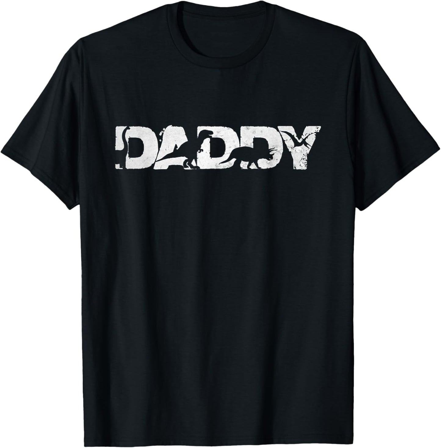 Dada Saurus T Rex Mens Dinosaur in Father's Day Daddysaurus T-Shirt