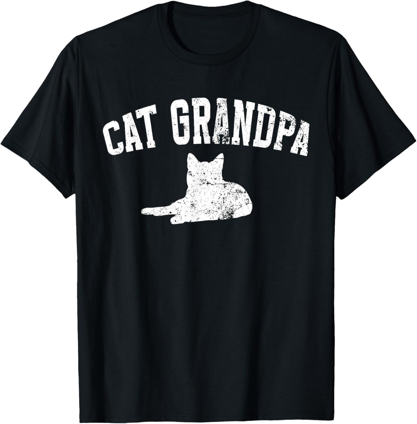 Cat Grandpa Cat Lover Grandpa Cat Grandfather T-Shirt
