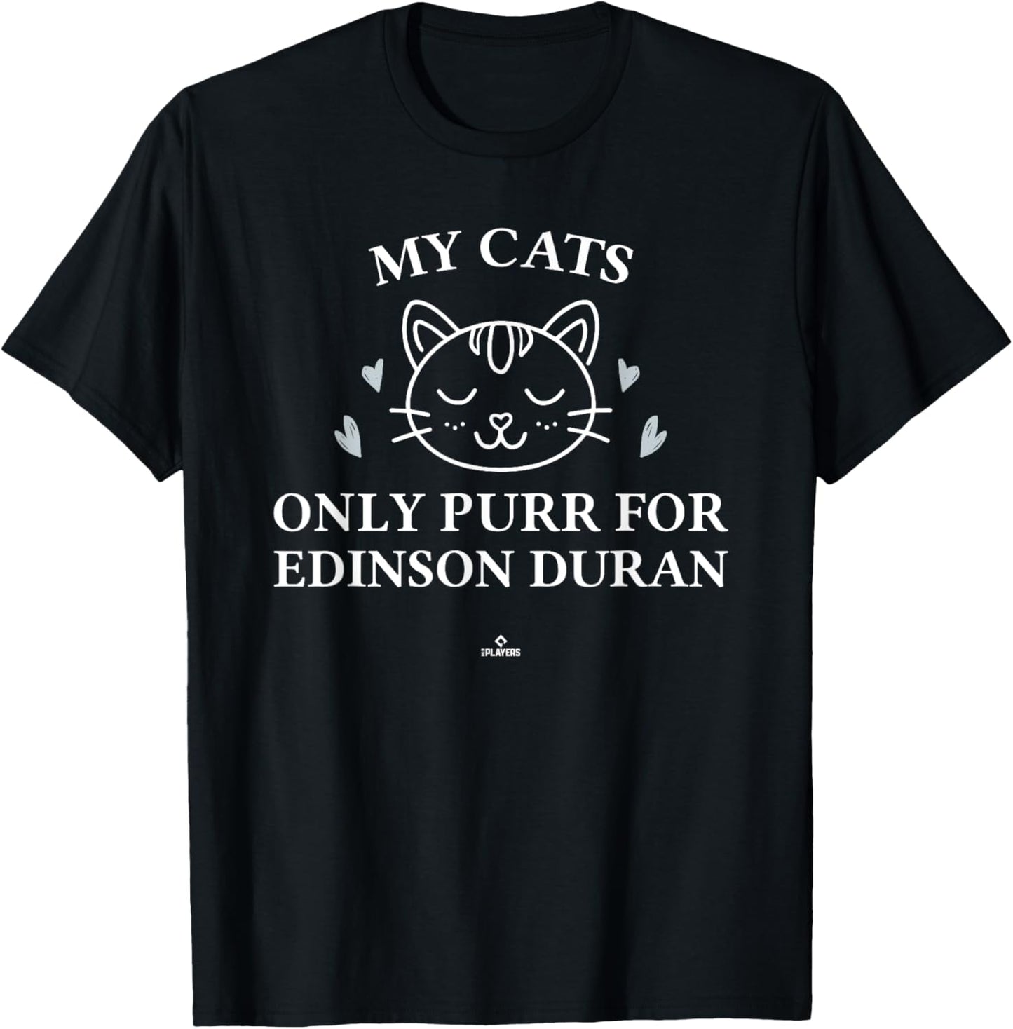 Cat Lovers for Edinson Duran Prospect Baseball Fan Gear T-Shirt