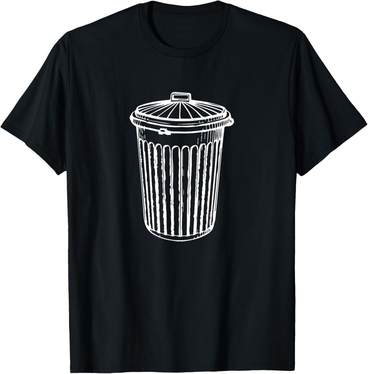 Trash Can Shirt Funny Halloween Costume Gift Tee T-Shirt