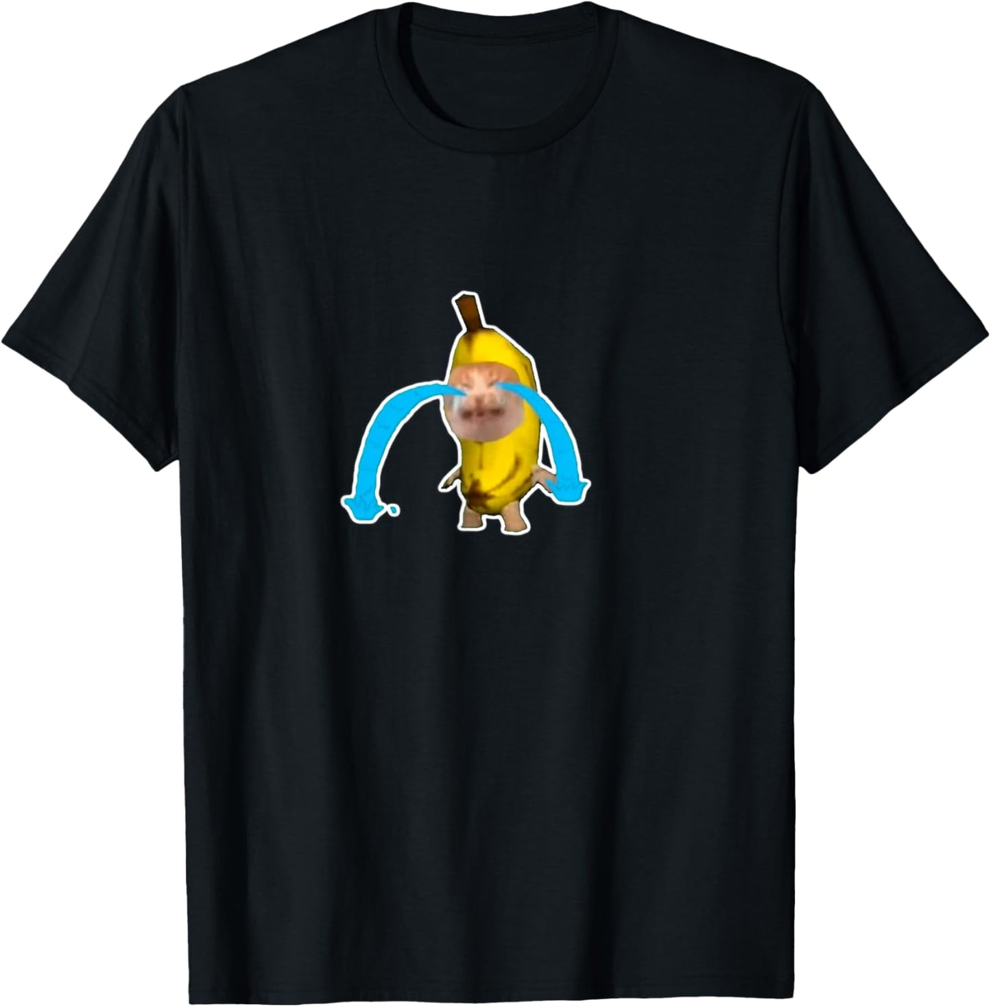 Crying Banana Cat Meme T-Shirt