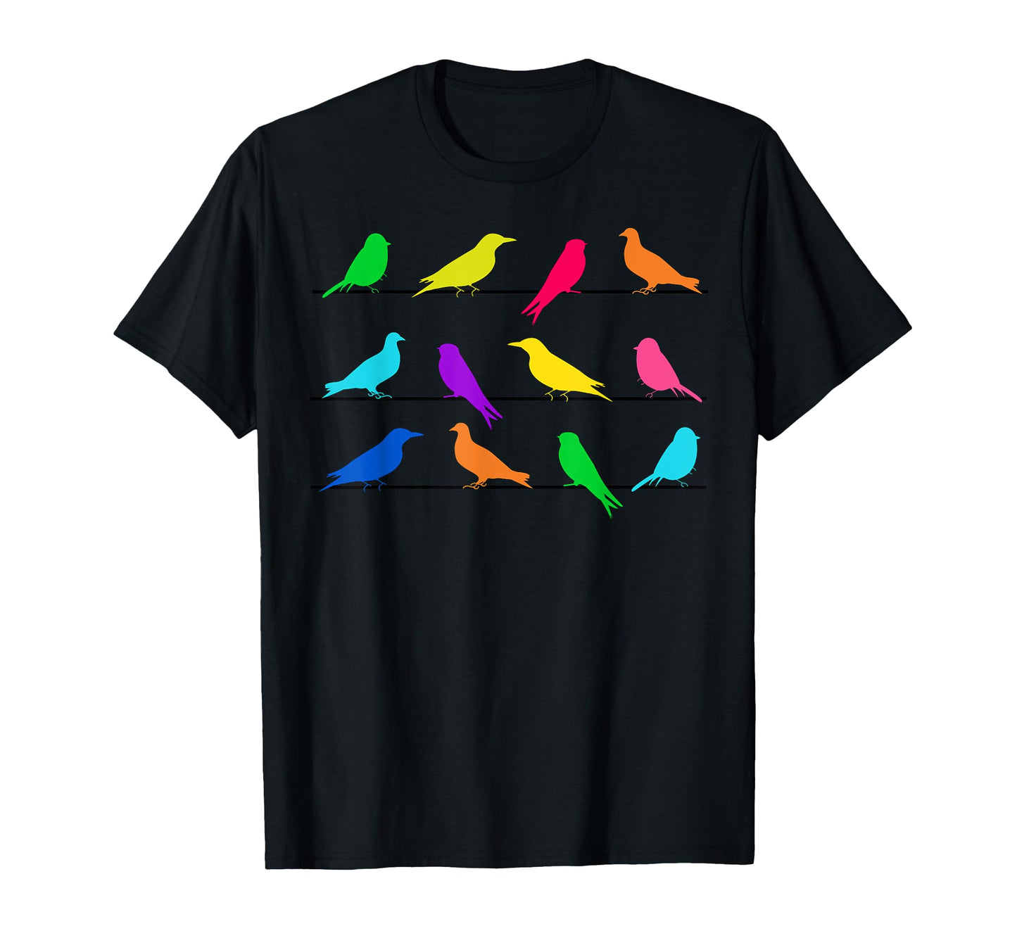 Birding Retro Classic Bird Watcher Watching Gift T-Shirt