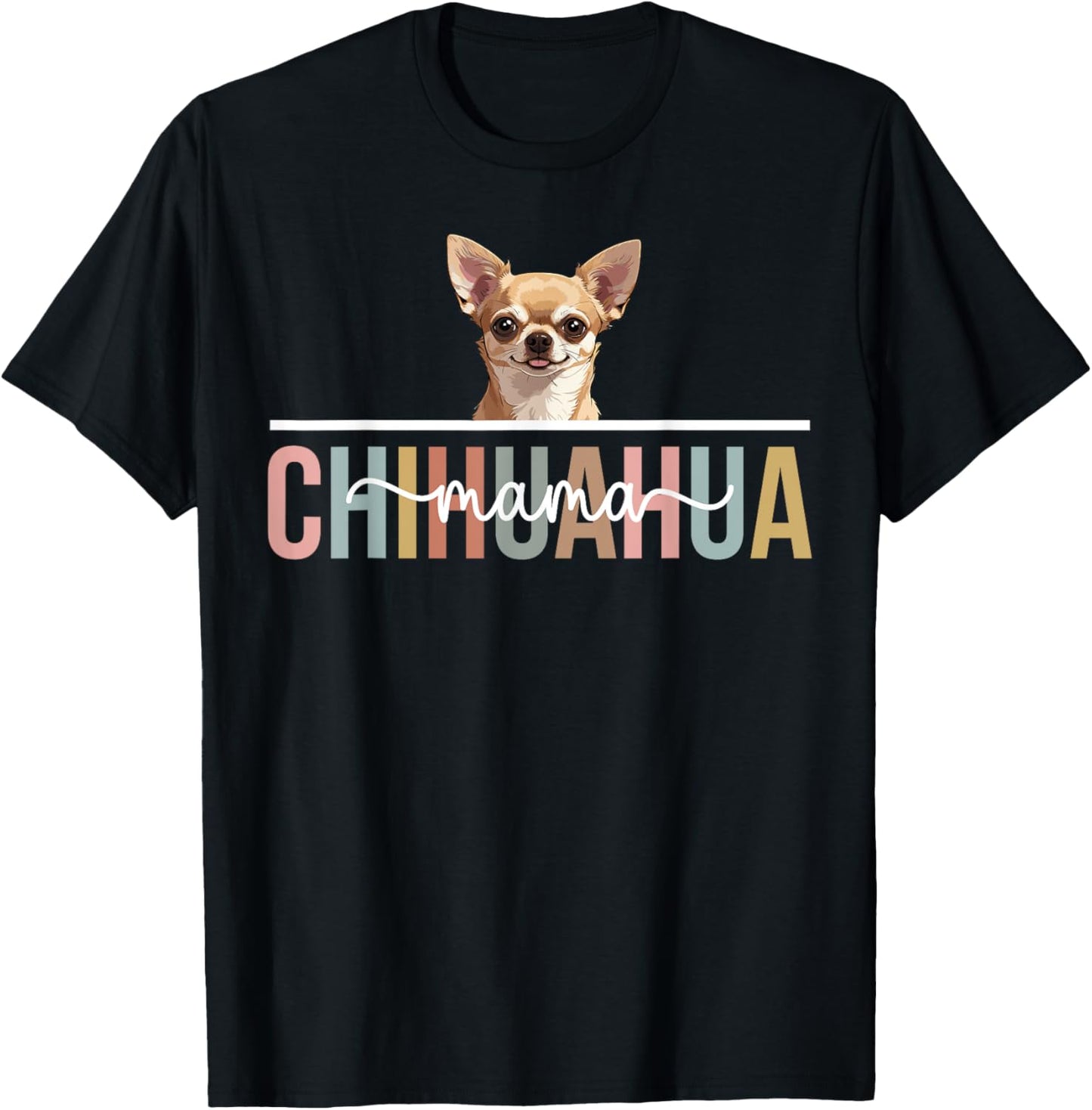 Chihuahua Mama Boho Chihuahua Mom Of A Chihuahua Mother T-Shirt