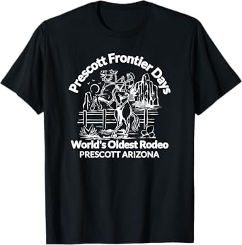 Prescott Arizona Frontier Days World's Oldest Rodeo AZ T-Shirt