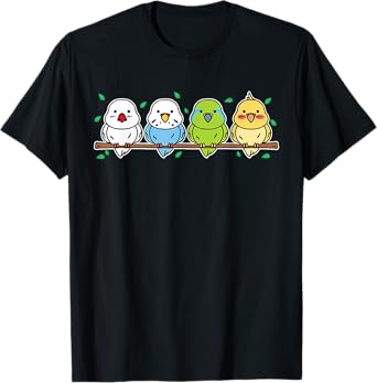 Parakeet gifts for Parakeet Owners cute Budgie T-Shirt